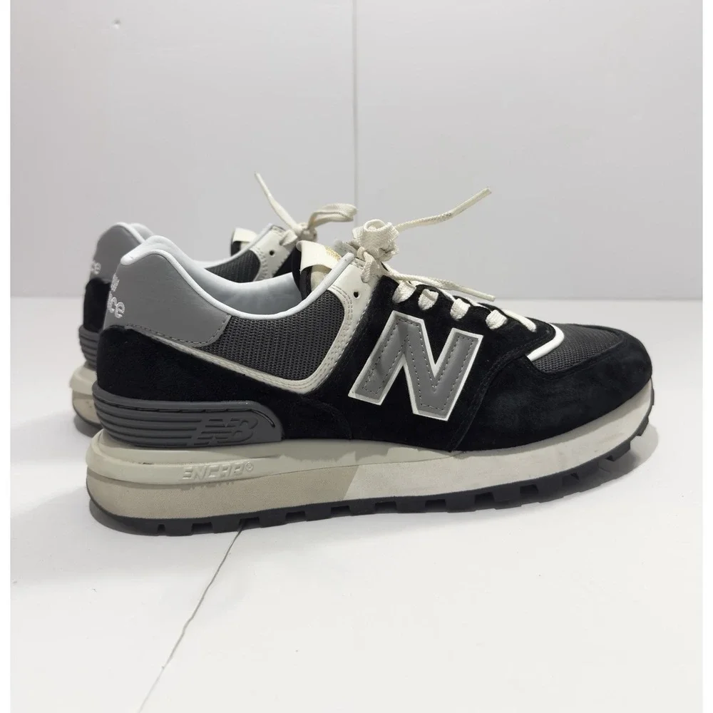 New Balance Men's 574 Legacy Black Marblehead Sneakers Shoes Size 9 Streetwear